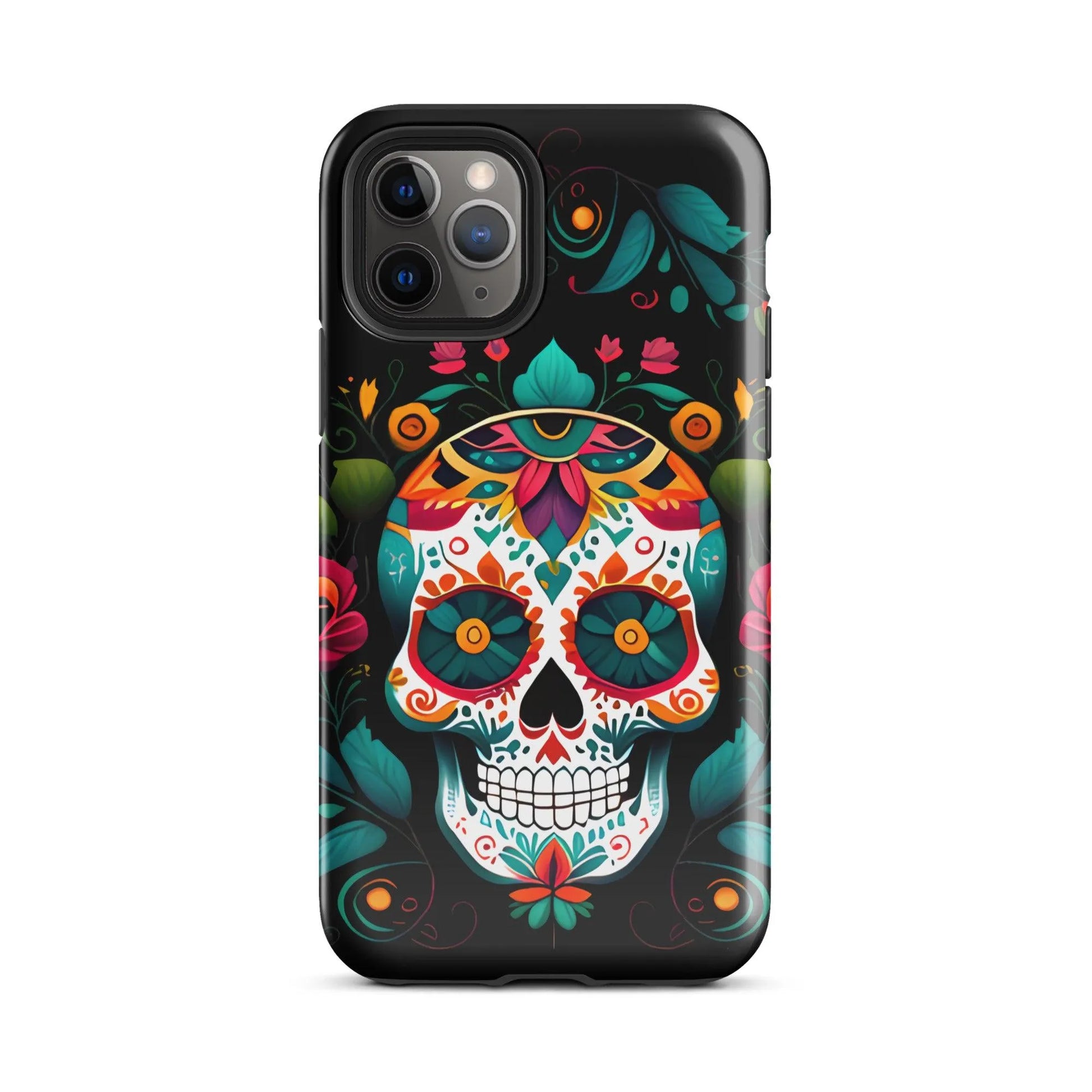 Mexican Sugar Skull Tough MagSafe iPhone® Case - The Global Wanderer