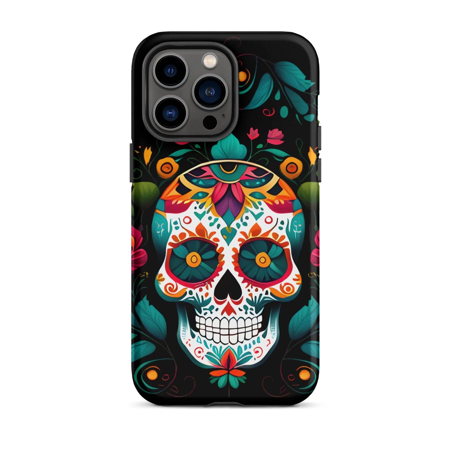 Mexican Sugar Skull Tough MagSafe iPhone® Case - The Global Wanderer