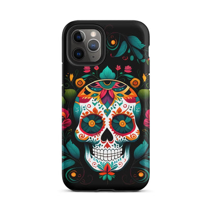 Mexican Sugar Skull Tough MagSafe iPhone® Case - The Global Wanderer