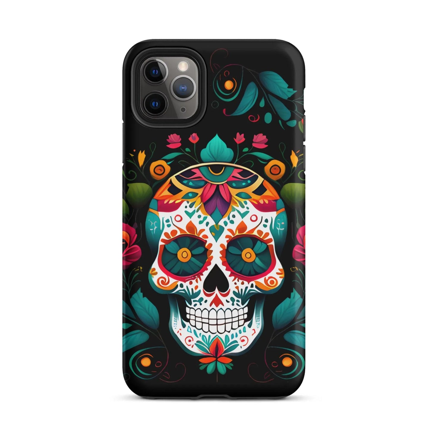 Mexican Sugar Skull Tough MagSafe iPhone® Case - The Global Wanderer