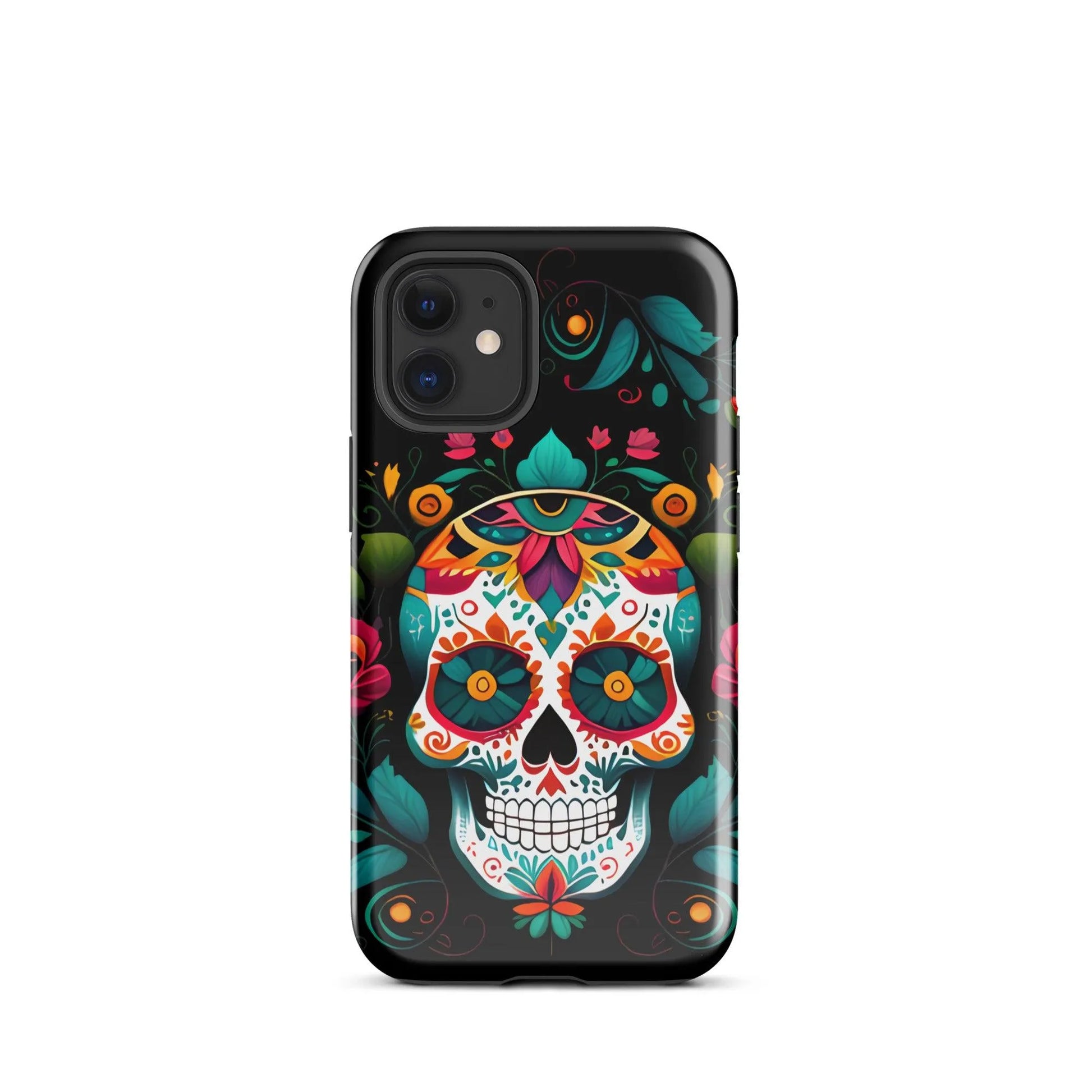 Mexican Sugar Skull Tough MagSafe iPhone® Case - The Global Wanderer