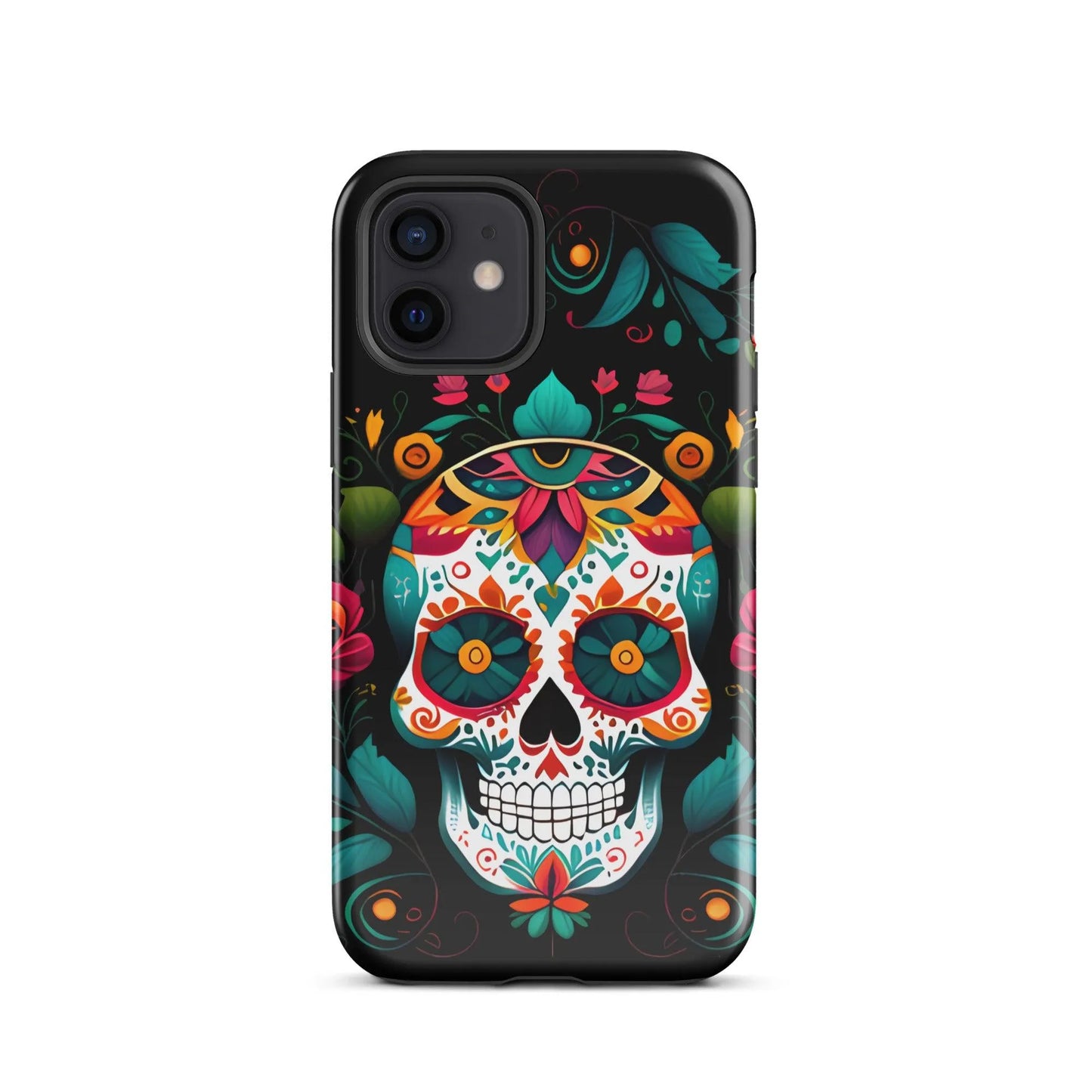 Mexican Sugar Skull Tough MagSafe iPhone® Case - The Global Wanderer