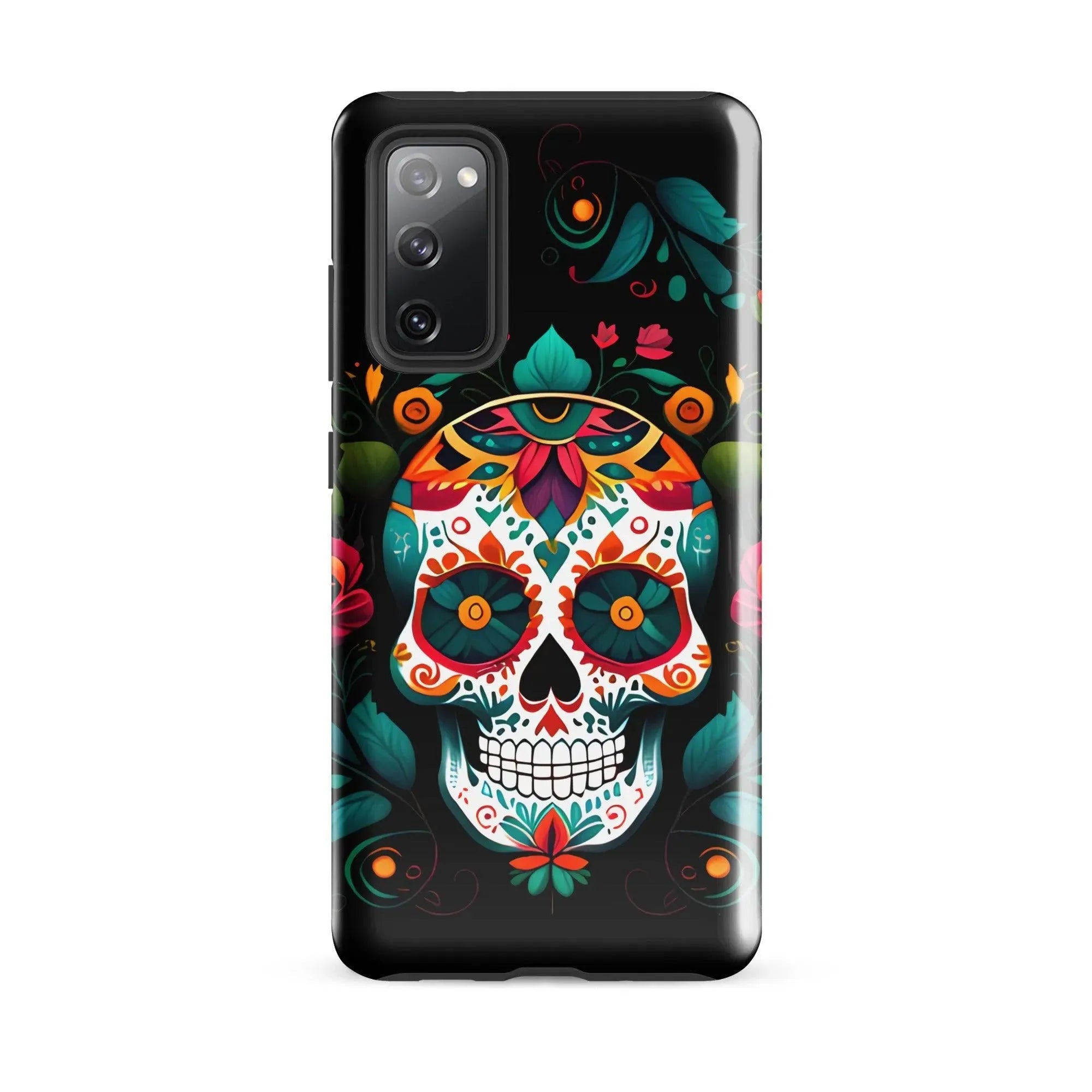 Mexican Sugar Skull Tough Samsung® Case - The Global Wanderer