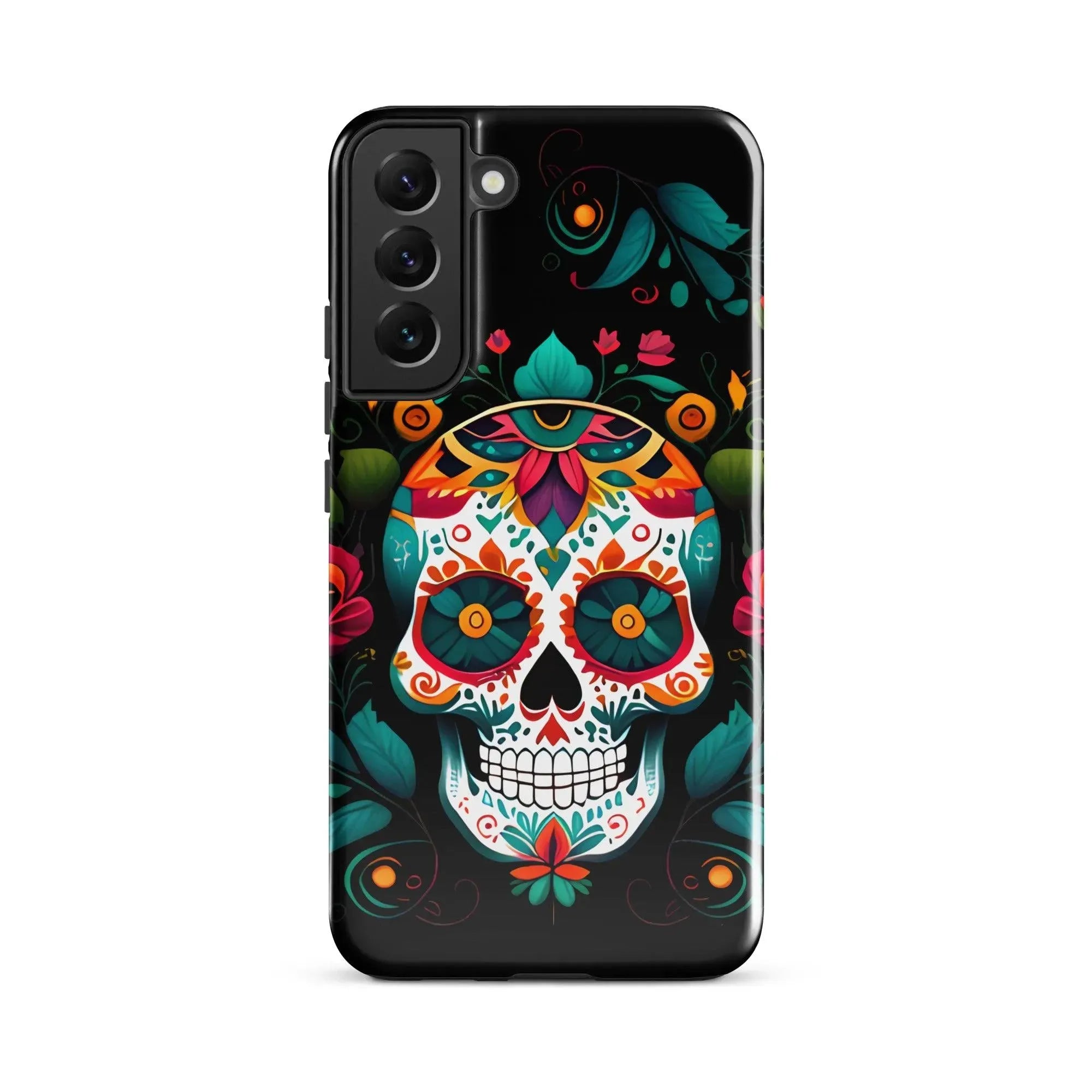 Mexican Sugar Skull Tough Samsung® Case - The Global Wanderer
