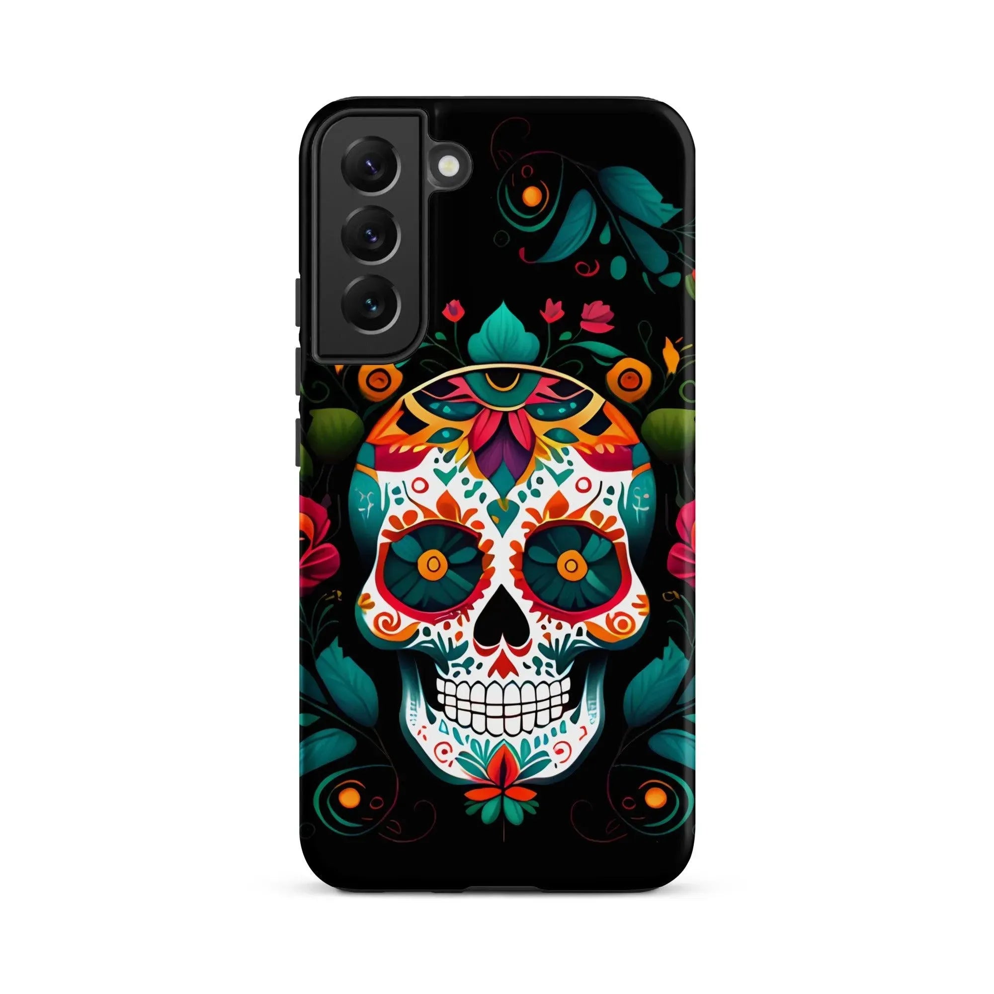 Mexican Sugar Skull Tough Samsung® Case - The Global Wanderer