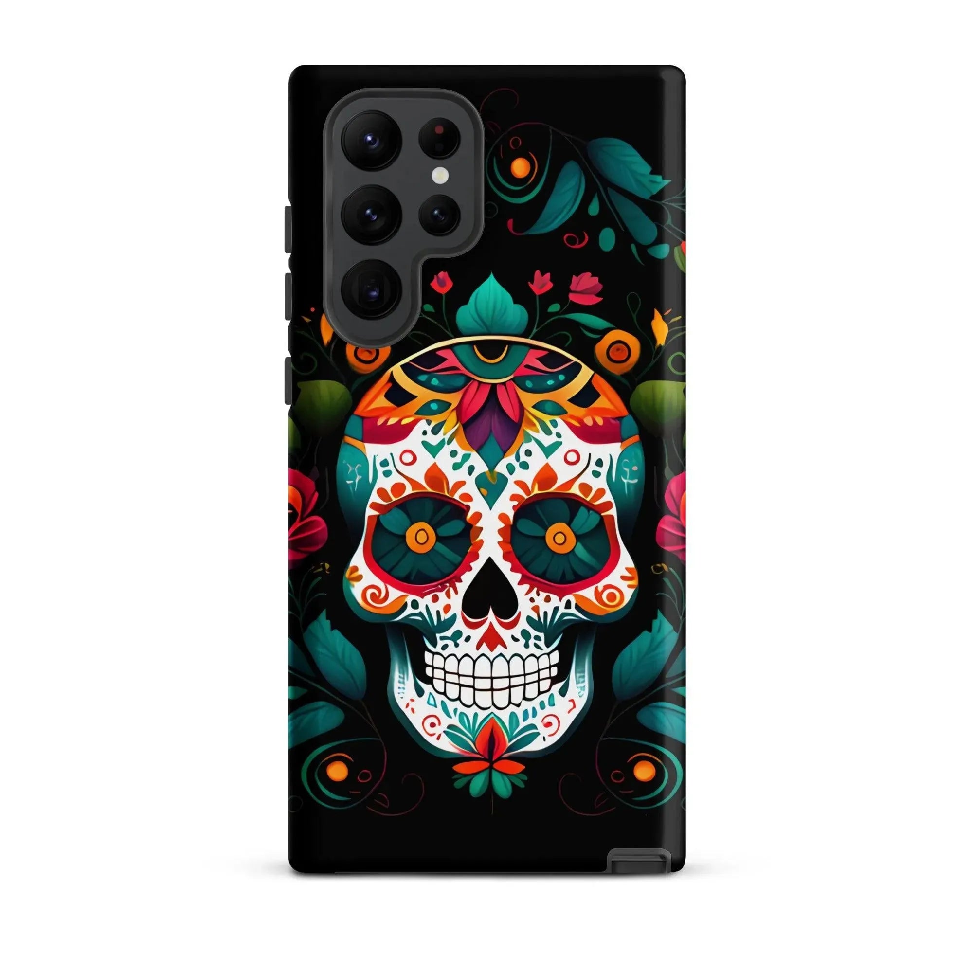 Mexican Sugar Skull Tough Samsung® Case - The Global Wanderer
