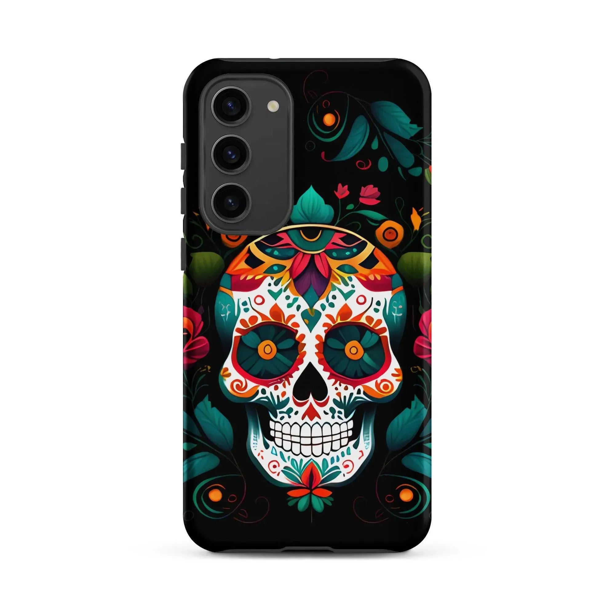 Mexican Sugar Skull Tough Samsung® Case - The Global Wanderer