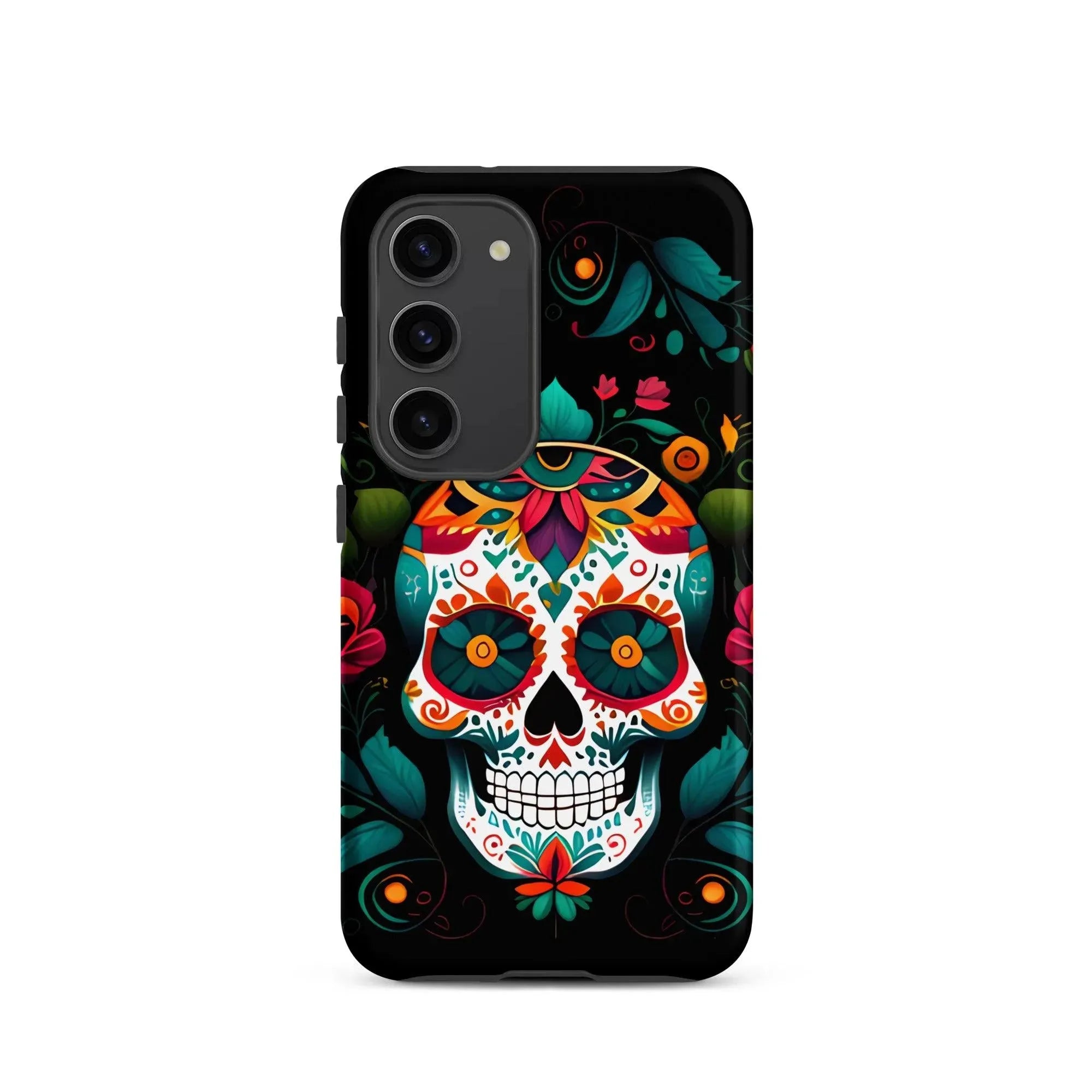 Mexican Sugar Skull Tough Samsung® Case - The Global Wanderer