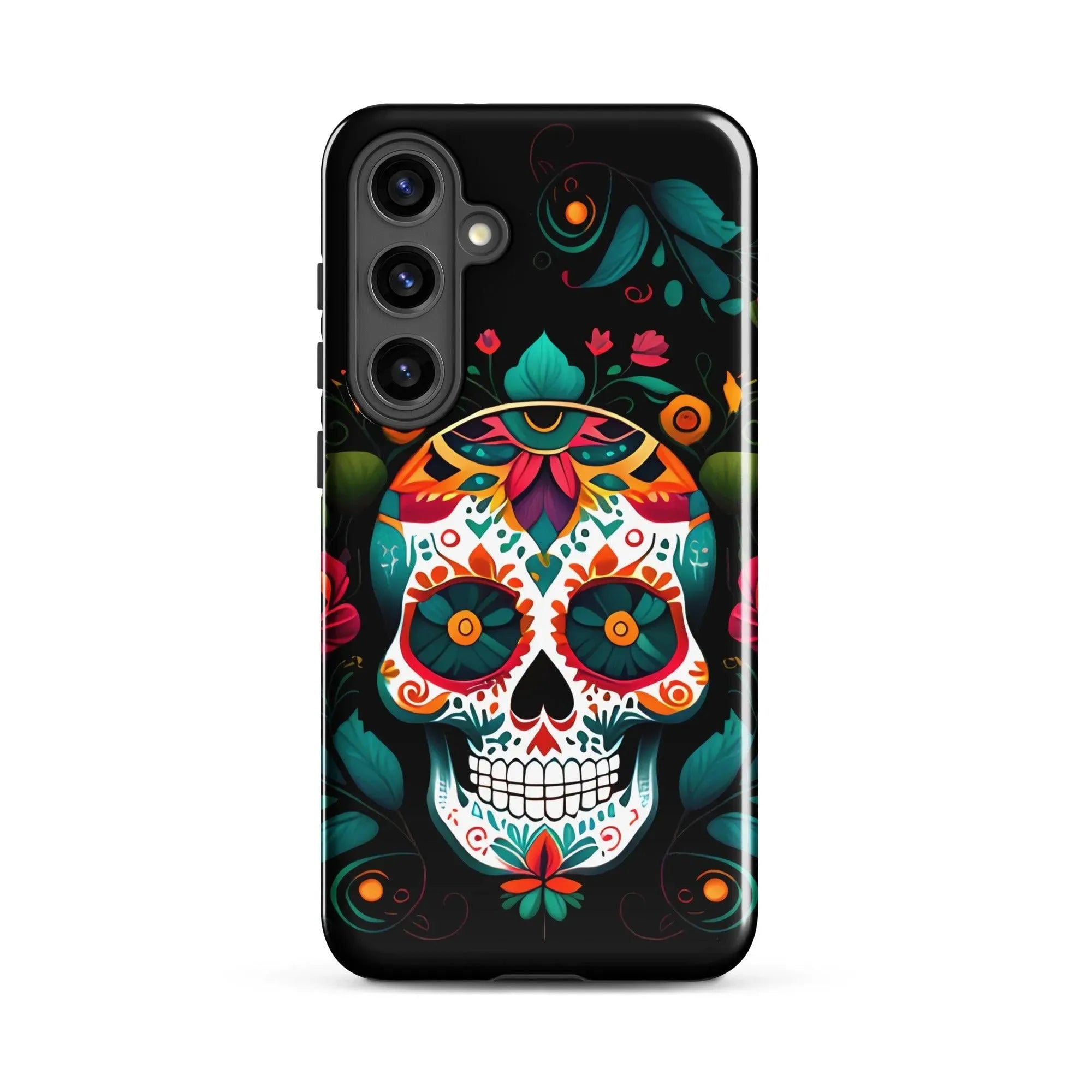 Mexican Sugar Skull Tough Samsung® Case - The Global Wanderer