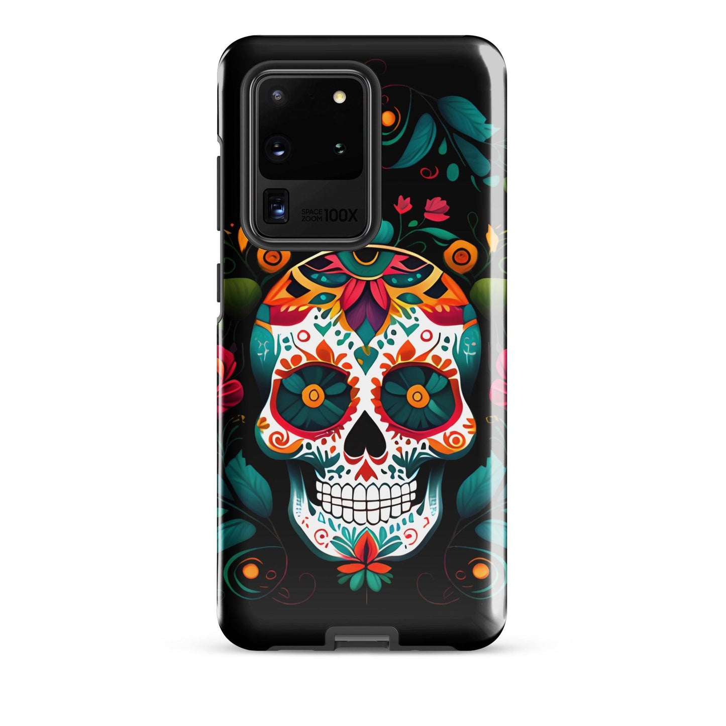 Mexican Sugar Skull Tough Samsung® Case - The Global Wanderer