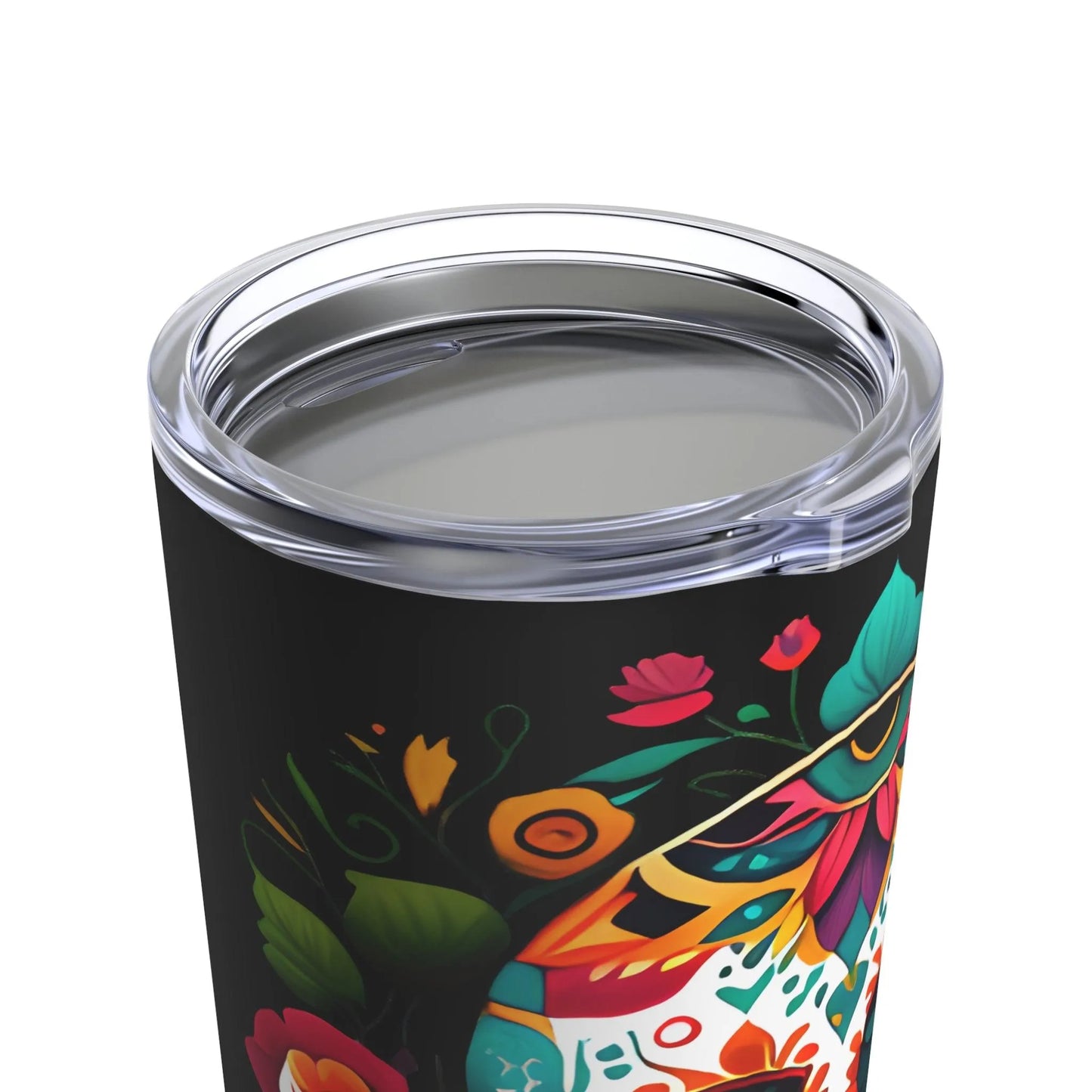 Mexican Sugar Skull Tumbler - The Global Wanderer