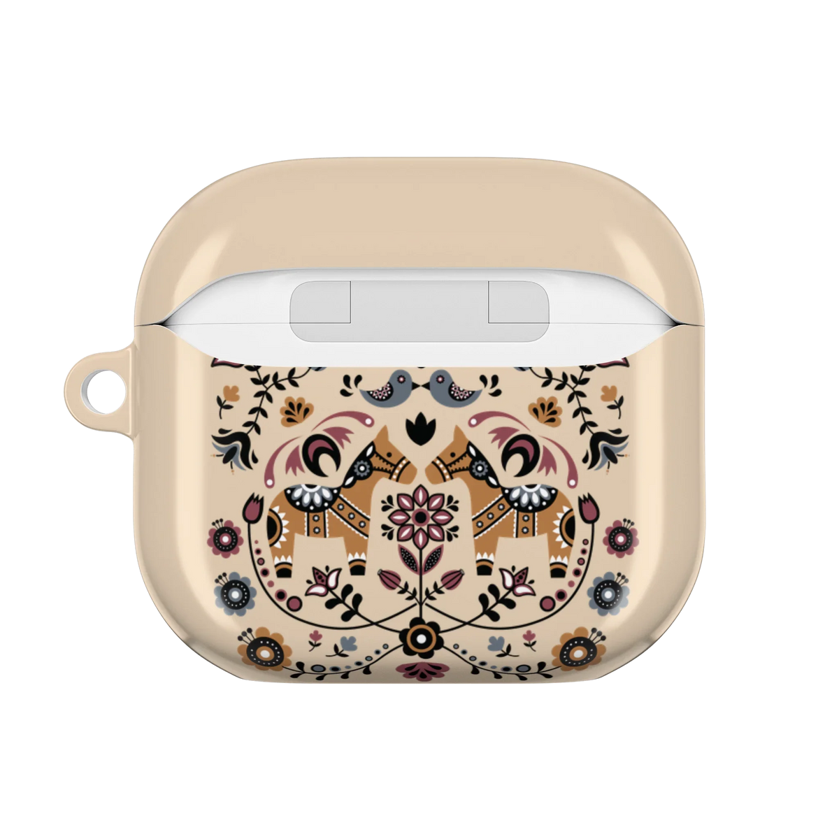 Midsommar Dala Horse AirPods 4 Case - The Global Wanderer