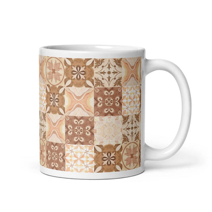 Moroccan Desert Tile Mug - The Global Wanderer