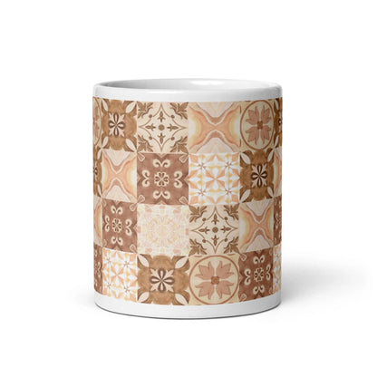 Moroccan Desert Tile Mug - The Global Wanderer