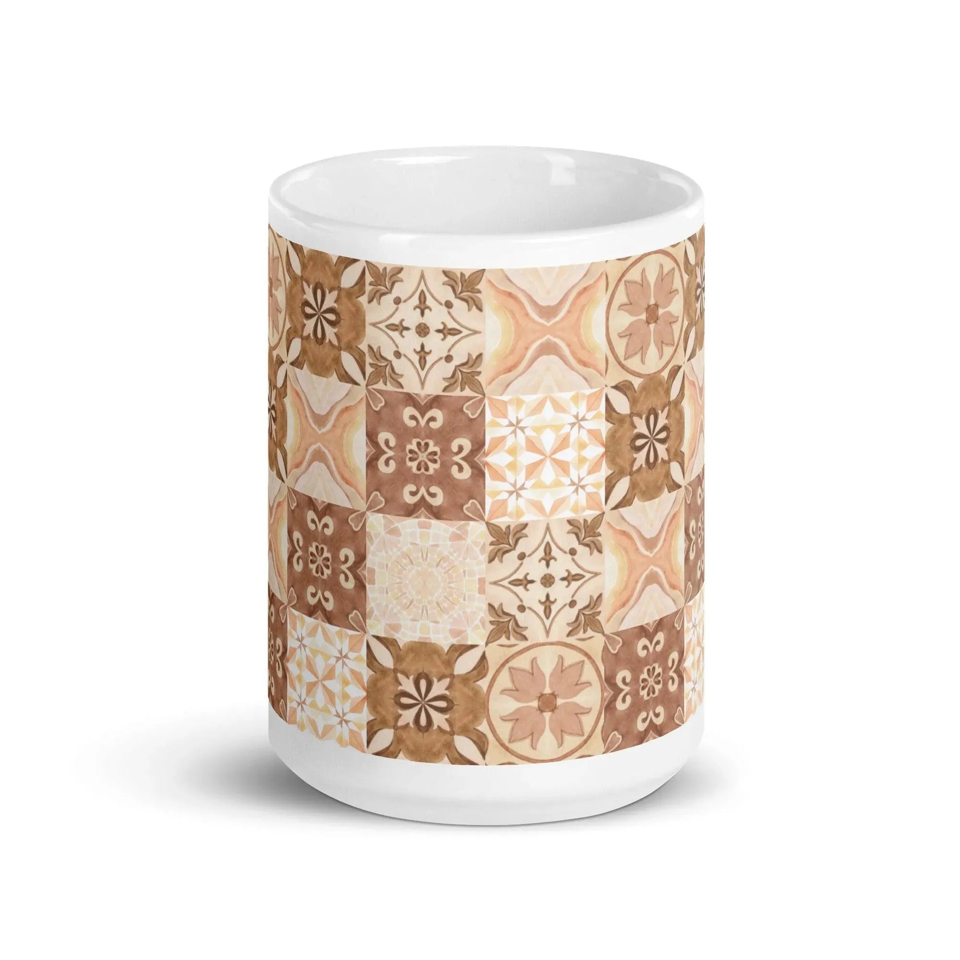 Moroccan Desert Tile Mug - The Global Wanderer