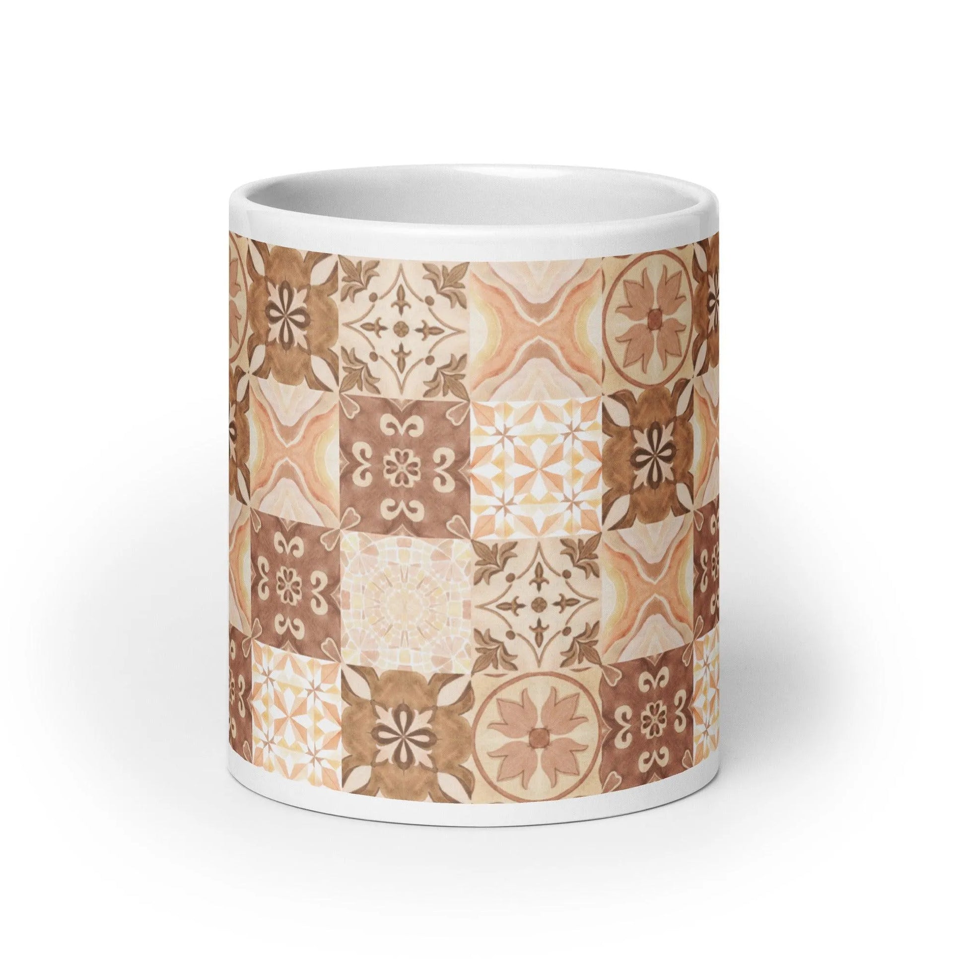 Moroccan Desert Tile Mug - The Global Wanderer