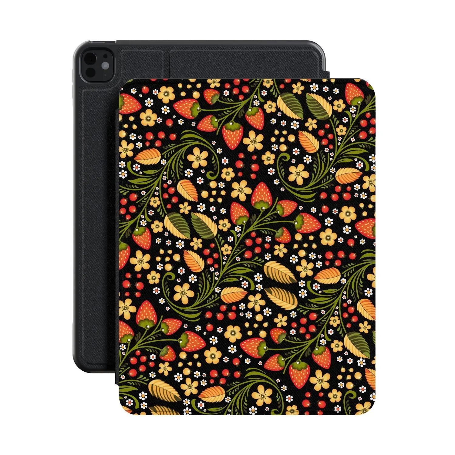 Moscow Berry Khokhloma iPad Case - The Global Wanderer