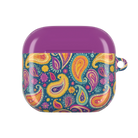 Mumbai Teal Paisley AirPods 4 Case - The Global Wanderer