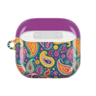 Mumbai Teal Paisley AirPods 4 Case - The Global Wanderer
