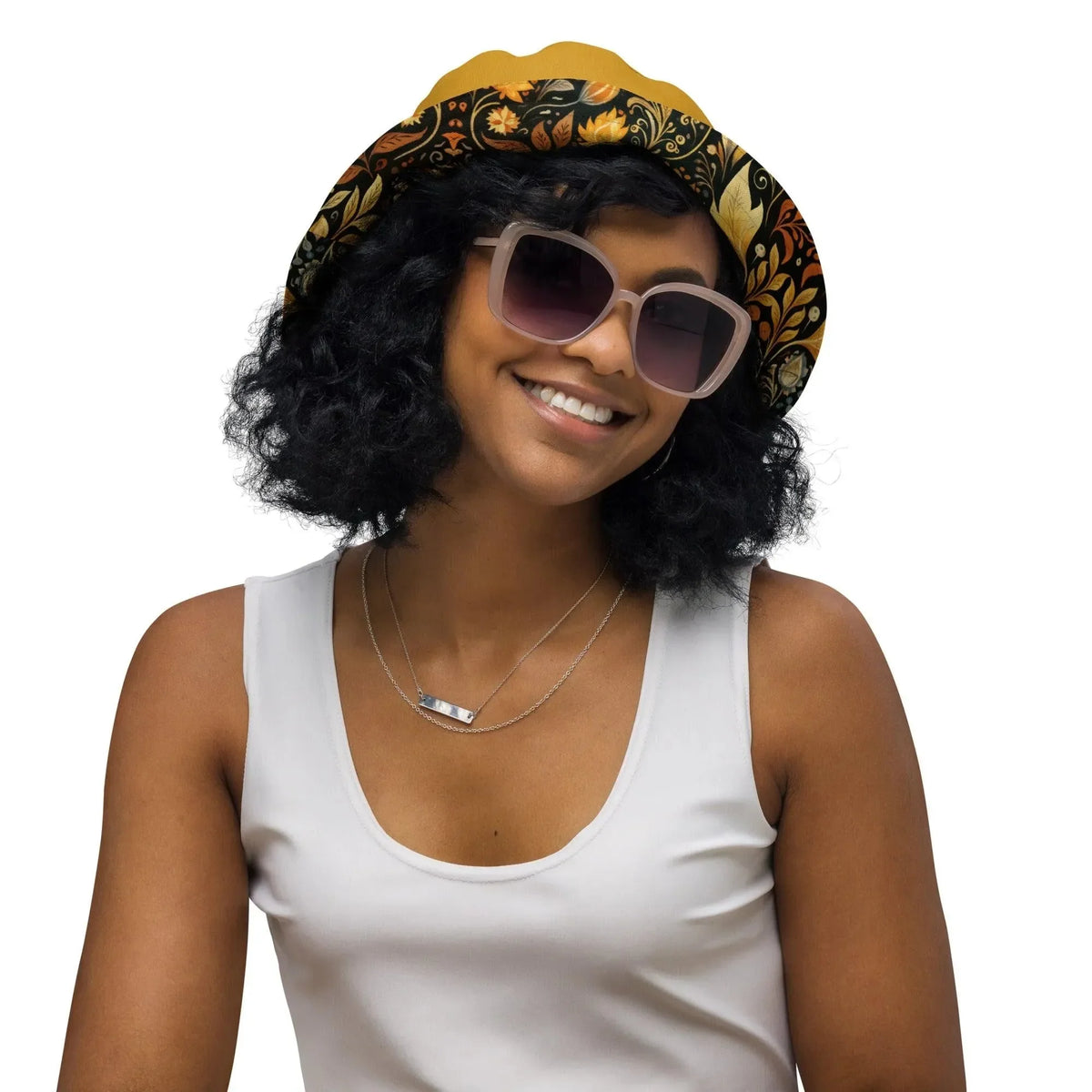 Munich Marigold Bavarian Reversible Bucket Hat - The Global Wanderer