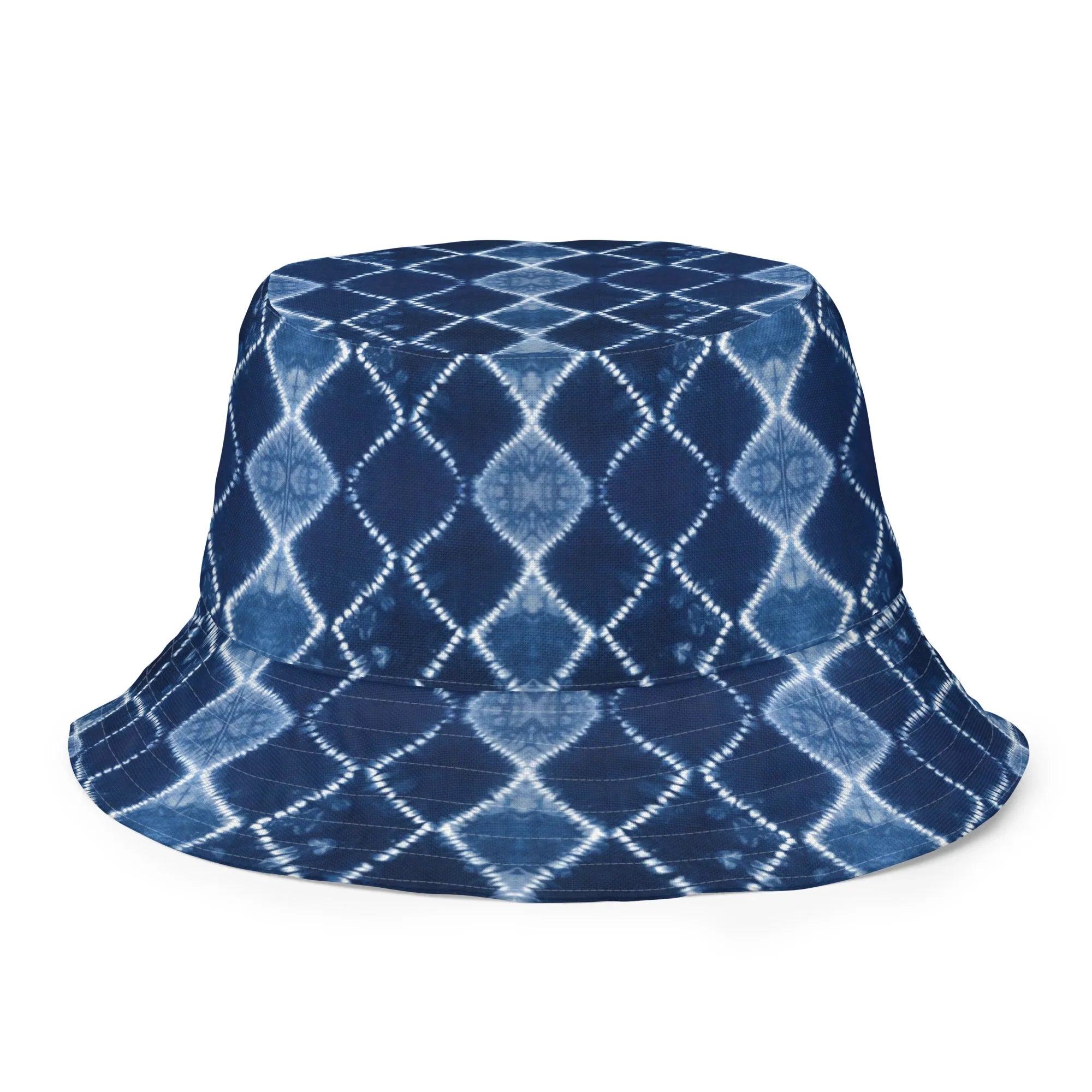 Nara Heritage Shibori Reversible Bucket Hat - The Global Wanderer