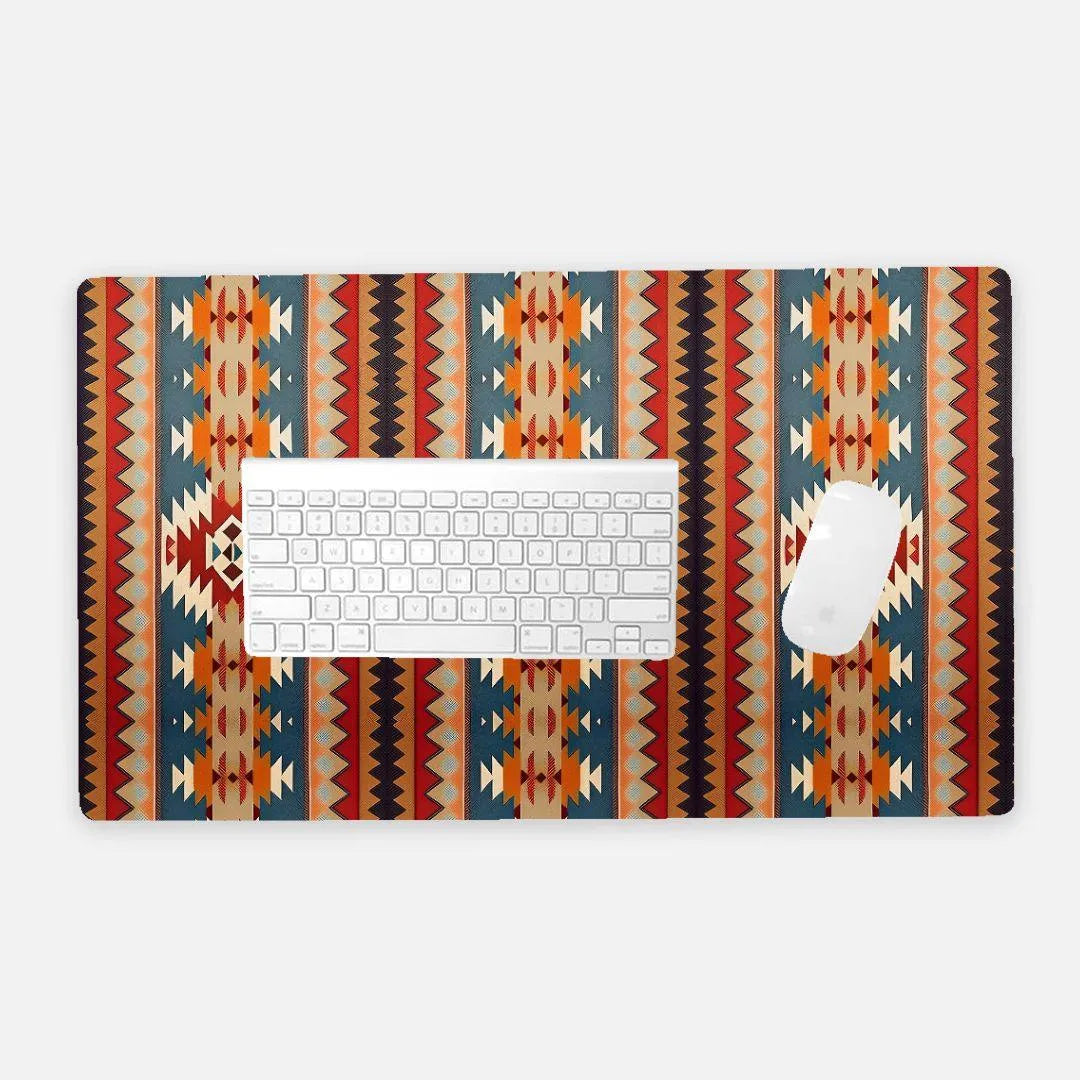 Native American Sunset Desk Mat - The Global Wanderer