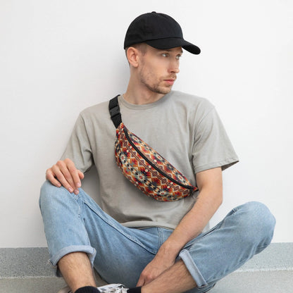 Native American Sunset Fanny Pack - The Global Wanderer