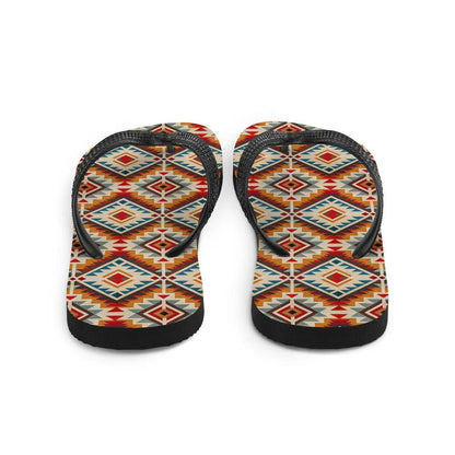 Native American Sunset Flip Flops - The Global Wanderer