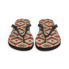 Native American Sunset Flip Flops - The Global Wanderer