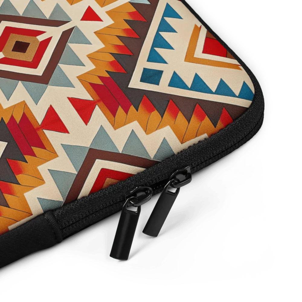 Native American Sunset Laptop Case - The Global Wanderer