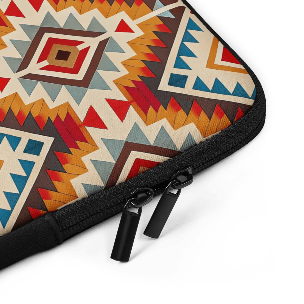 Native American Sunset Laptop Case - The Global Wanderer