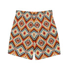 Native American Sunset Recycled Men's Swim Trunks - The Global Wanderer