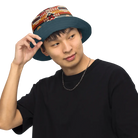 Native American Sunset Reversible Bucket Hat - The Global Wanderer