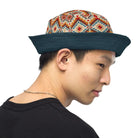 Native American Sunset Reversible Bucket Hat - The Global Wanderer