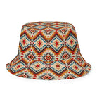 Native American Sunset Reversible Bucket Hat - The Global Wanderer