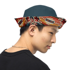 Native American Sunset Reversible Bucket Hat - The Global Wanderer