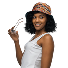 Native American Sunset Reversible Bucket Hat - The Global Wanderer