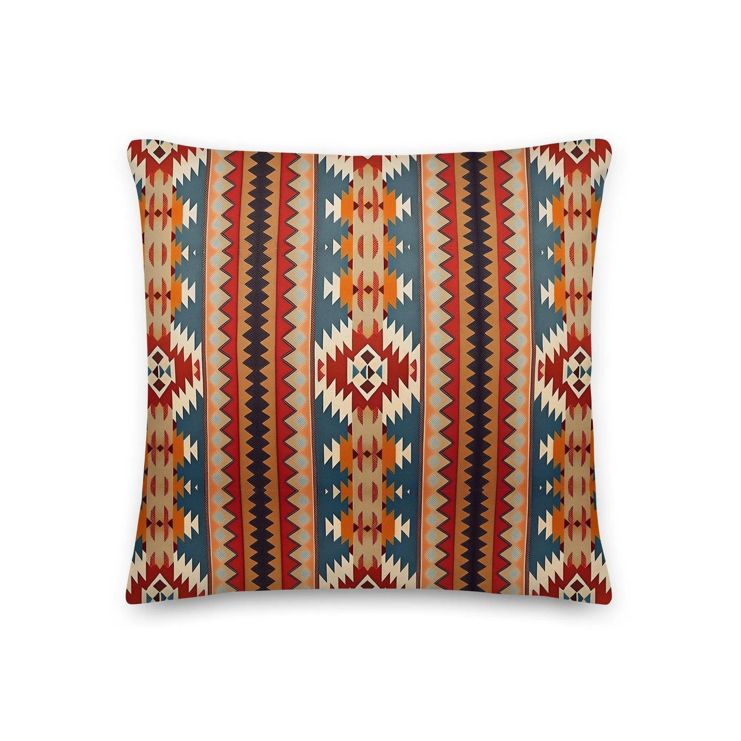 Native American Sunset Throw Pillow - The Global Wanderer