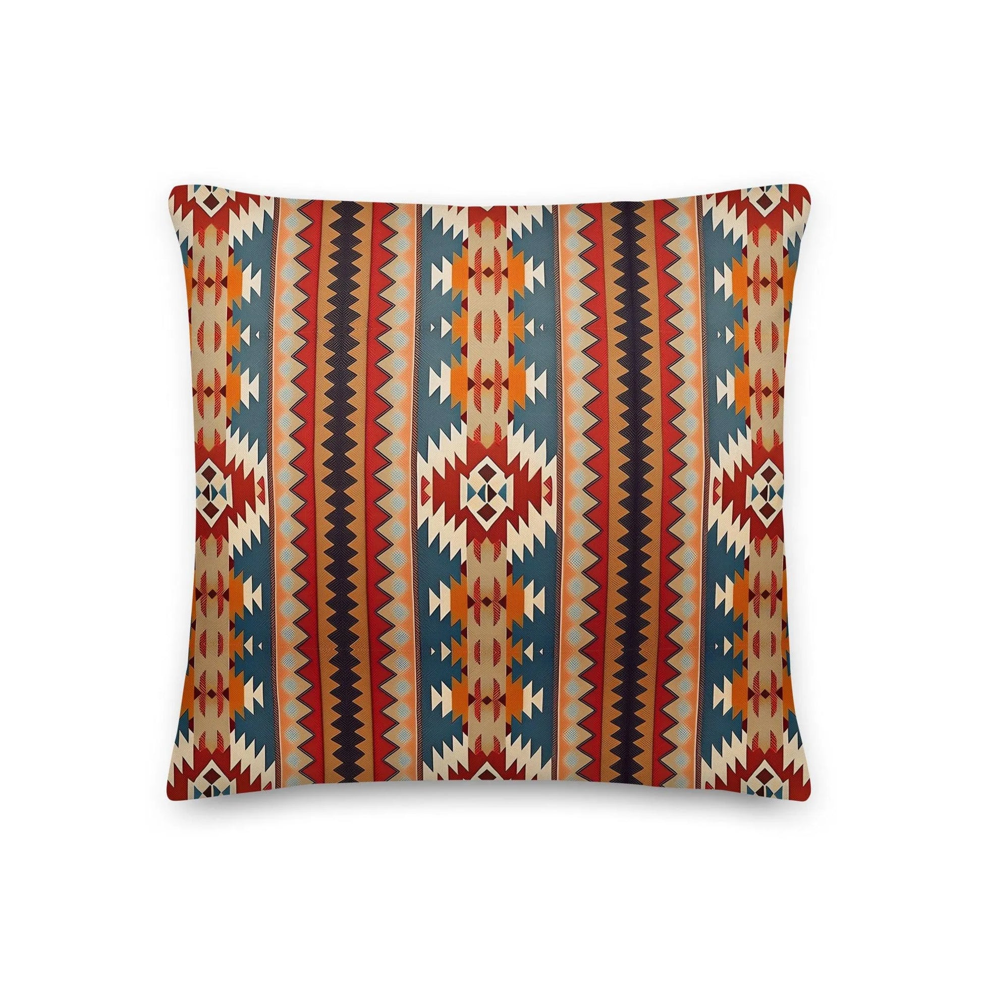 Native American Sunset Throw Pillow - The Global Wanderer