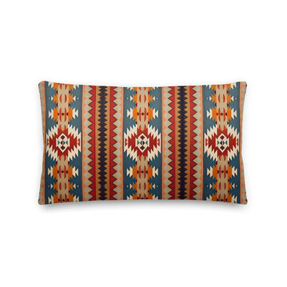 Native American Sunset Throw Pillow - The Global Wanderer