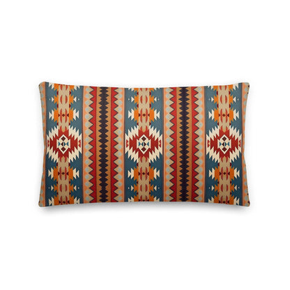 Native American Sunset Throw Pillow - The Global Wanderer