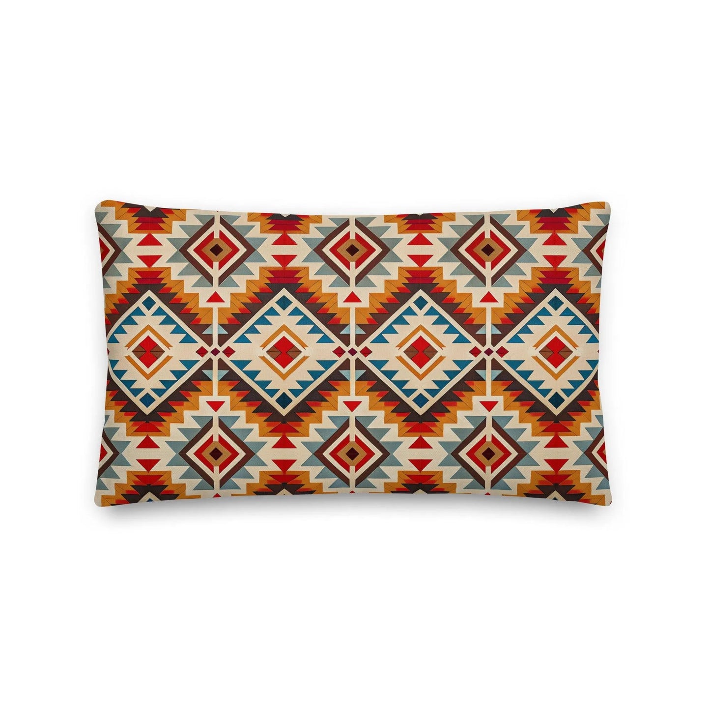 Native American Sunset Throw Pillow - The Global Wanderer