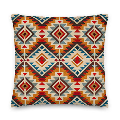 Native American Sunset Throw Pillow - The Global Wanderer