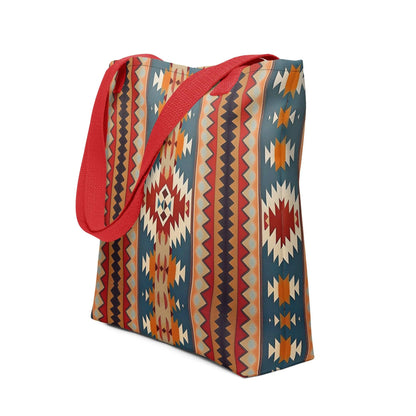 Native American Sunset Tote Bag - The Global Wanderer