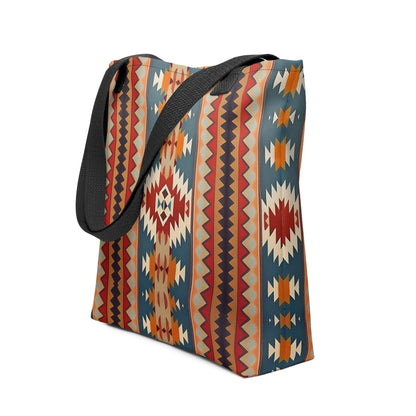 Native American Sunset Tote Bag - The Global Wanderer