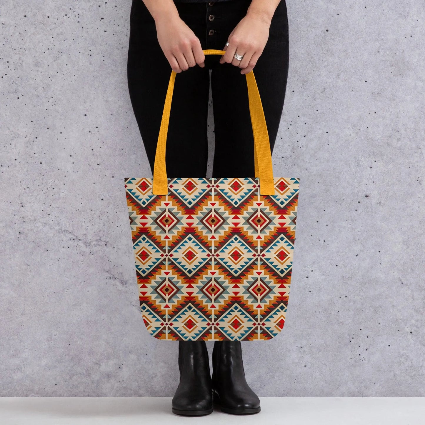 Native American Sunset Tote Bag - The Global Wanderer