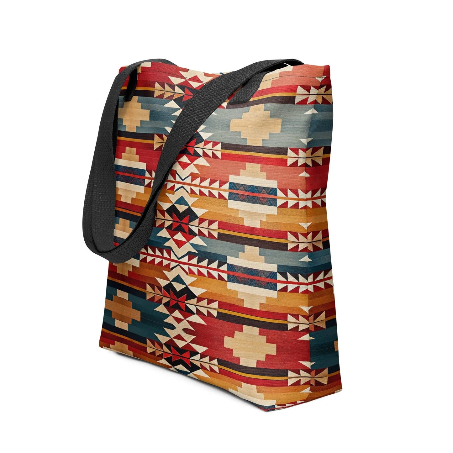 Native American Sunset Tote Bag - The Global Wanderer