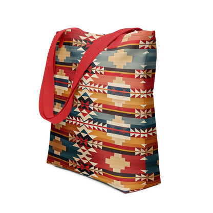 Native American Sunset Tote Bag - The Global Wanderer