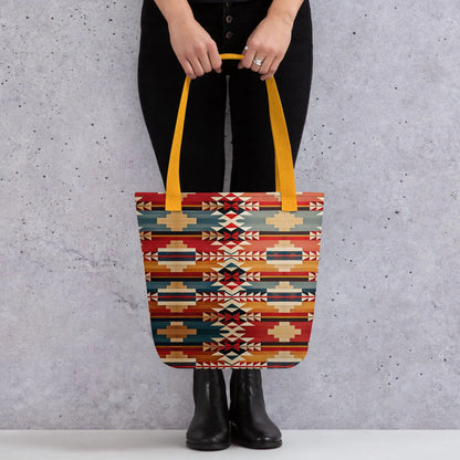 Native American Sunset Tote Bag - The Global Wanderer