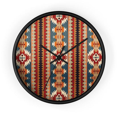 Native American Sunset Wall Clock - The Global Wanderer